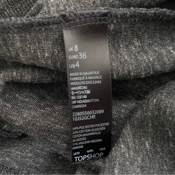 TOPSHOP marled grey dress - Picture 8 of 8